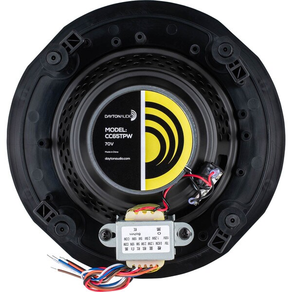 Main product image for Dayton Audio CC65TPW 6-1/2" 2-Way 70V In-Ceiling Speaker Pair300-425